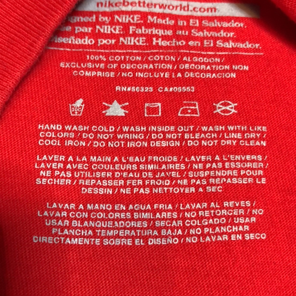 Nike Men’s Tee Size M - Picture 4 of 8